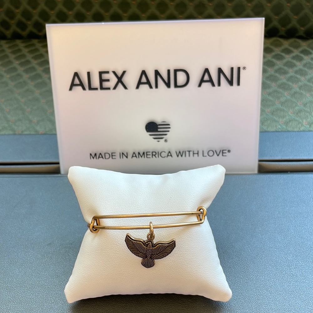 NWT Alex and Ani Spirit of the Eagle bracelet
